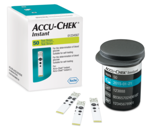 Kiirtest - Accu-Chek Instant glükomeetri testribad N50