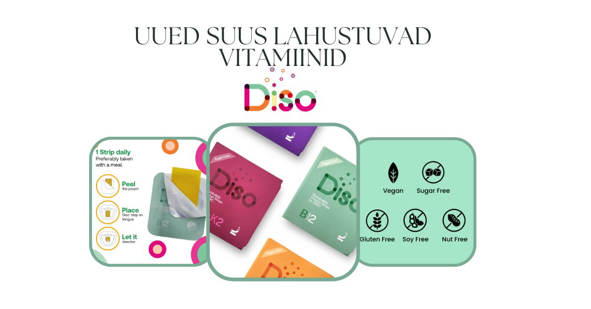 Diso vitamiinide bänner suus lahustuvad vitamiinid