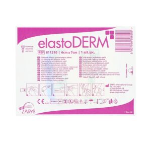 elastoDERM haavakile kolmeastmeline paigaldus 6x7cm, steriilne