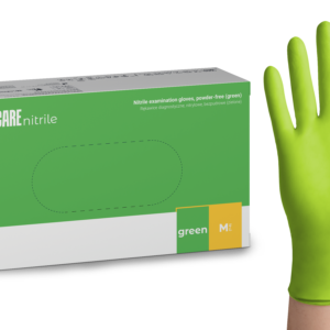 easyCARE nitriilkindad, puudrivabad, rohelised - erinevad suurused, N100